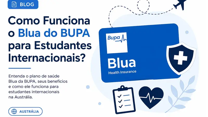 Como Funciona o Blua do BUPA para Estudantes Internacionais?