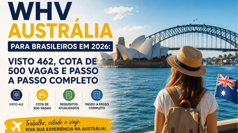 Você Pode Morar e Trabalhar na Austrália Por Um Ano — Mas Só 500 Brasileiros Conseguem o Visto Por Ano